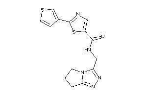 N-(6,7-dihydro-5H-pyrrolo[2,1-c][1,2,4]triazol-3-ylmethyl)-2-(3-thienyl)thiazole-5-carboxamide