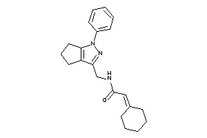 2-cyclohexylidene-N-[(1-phenyl-5,6-dihydro-4H-cyclopenta[c]pyrazol-3-yl)methyl]acetamide