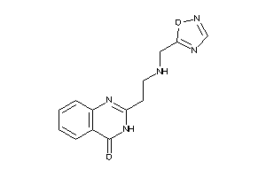 2-[2-(1,2,4-oxadiazol-5-ylmethylamino)ethyl]-3H-quinazolin-4-one