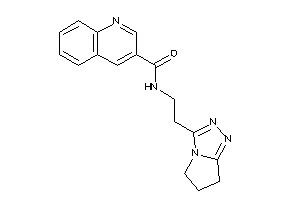 N-[2-(6,7-dihydro-5H-pyrrolo[2,1-c][1,2,4]triazol-3-yl)ethyl]quinoline-3-carboxamide