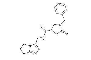 1-benzyl-N-(6,7-dihydro-5H-pyrrolo[2,1-c][1,2,4]triazol-3-ylmethyl)-5-keto-pyrrolidine-3-carboxamide