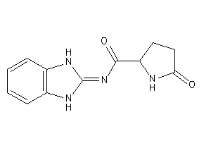 Image of N-(1,3-dihydrobenzimidazol-2-ylidene)-5-keto-pyrrolidine-2-carboxamide