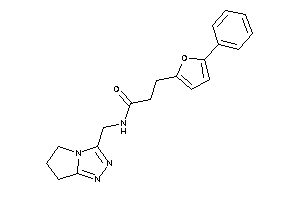 N-(6,7-dihydro-5H-pyrrolo[2,1-c][1,2,4]triazol-3-ylmethyl)-3-(5-phenyl-2-furyl)propionamide