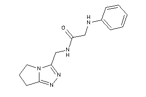 2-anilino-N-(6,7-dihydro-5H-pyrrolo[2,1-c][1,2,4]triazol-3-ylmethyl)acetamide