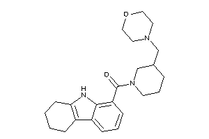 [3-(morpholinomethyl)piperidino]-(6,7,8,9-tetrahydro-5H-carbazol-1-yl)methanone