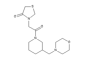 3-[2-keto-2-[3-(morpholinomethyl)piperidino]ethyl]thiazolidin-4-one