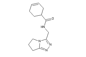 N-(6,7-dihydro-5H-pyrrolo[2,1-c][1,2,4]triazol-3-ylmethyl)cyclohex-3-ene-1-carboxamide