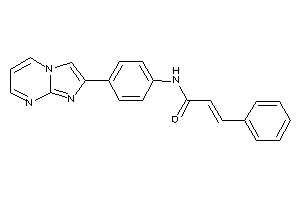 N-(4-imidazo[1,2-a]pyrimidin-2-ylphenyl)-3-phenyl-acrylamide