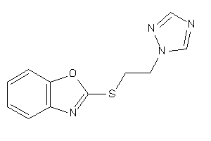 2-[2-(1,2,4-triazol-1-yl)ethylthio]-1,3-benzoxazole