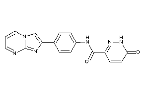 N-(4-imidazo[1,2-a]pyrimidin-2-ylphenyl)-6-keto-1H-pyridazine-3-carboxamide