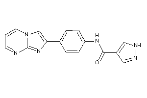 N-(4-imidazo[1,2-a]pyrimidin-2-ylphenyl)-1H-pyrazole-4-carboxamide