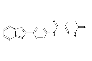 N-(4-imidazo[1,2-a]pyrimidin-2-ylphenyl)-6-keto-4,5-dihydro-1H-pyridazine-3-carboxamide