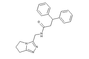 N-(6,7-dihydro-5H-pyrrolo[2,1-c][1,2,4]triazol-3-ylmethyl)-3,3-diphenyl-propionamide