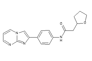 N-(4-imidazo[1,2-a]pyrimidin-2-ylphenyl)-2-(tetrahydrofuryl)acetamide