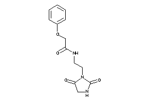 N-[2-(2,5-diketoimidazolidin-1-yl)ethyl]-2-phenoxy-acetamide