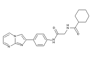 N-[2-(4-imidazo[1,2-a]pyrimidin-2-ylanilino)-2-keto-ethyl]cyclohexanecarboxamide