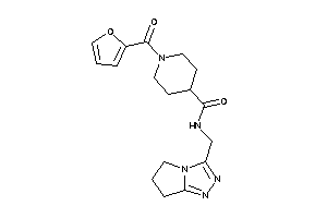 N-(6,7-dihydro-5H-pyrrolo[2,1-c][1,2,4]triazol-3-ylmethyl)-1-(2-furoyl)isonipecotamide