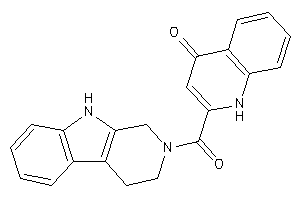 2-(1,3,4,9-tetrahydro-$b-carboline-2-carbonyl)-4-quinolone