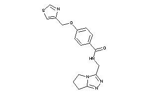 N-(6,7-dihydro-5H-pyrrolo[2,1-c][1,2,4]triazol-3-ylmethyl)-4-(thiazol-4-ylmethoxy)benzamide