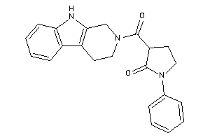 1-phenyl-3-(1,3,4,9-tetrahydro-$b-carboline-2-carbonyl)-2-pyrrolidone