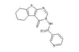 N-(4-keto-5,6,7,8-tetrahydrobenzothiopheno[2,3-d]pyrimidin-3-yl)nicotinamide