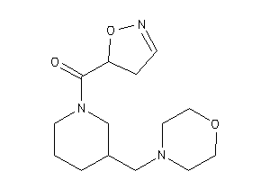 2-isoxazolin-5-yl-[3-(morpholinomethyl)piperidino]methanone