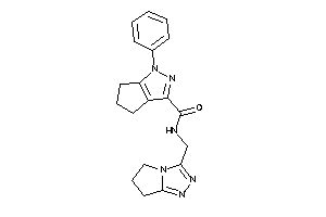 N-(6,7-dihydro-5H-pyrrolo[2,1-c][1,2,4]triazol-3-ylmethyl)-1-phenyl-5,6-dihydro-4H-cyclopenta[c]pyrazole-3-carboxamide