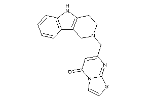 7-(1,3,4,5-tetrahydropyrido[4,3-b]indol-2-ylmethyl)thiazolo[3,2-a]pyrimidin-5-one