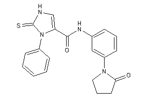 N-[3-(2-ketopyrrolidino)phenyl]-3-phenyl-2-thioxo-4-imidazoline-4-carboxamide