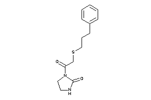 1-[2-(3-phenylpropylthio)acetyl]-2-imidazolidinone