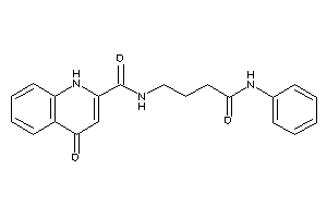 N-(4-anilino-4-keto-butyl)-4-keto-1H-quinoline-2-carboxamide