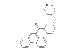 Benzo[f]quinolin-5-yl-[3-(morpholinomethyl)piperidino]methanone