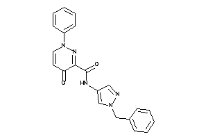 N-(1-benzylpyrazol-4-yl)-4-keto-1-phenyl-pyridazine-3-carboxamide