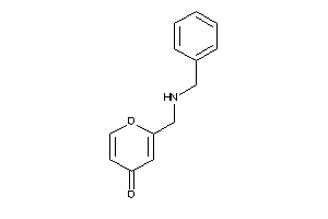 2-[(benzylamino)methyl]pyran-4-one