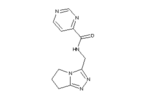 N-(6,7-dihydro-5H-pyrrolo[2,1-c][1,2,4]triazol-3-ylmethyl)pyrimidine-4-carboxamide