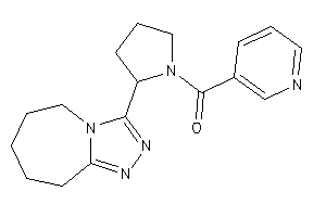 3-pyridyl-[2-(6,7,8,9-tetrahydro-5H-[1,2,4]triazolo[4,3-a]azepin-3-yl)pyrrolidino]methanone