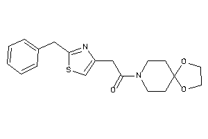 2-(2-benzylthiazol-4-yl)-1-(1,4-dioxa-8-azaspiro[4.5]decan-8-yl)ethanone