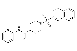 1-(3,4-dihydronaphthalen-2-ylsulfonyl)-N-(2-pyridyl)isonipecotamide