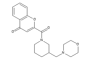 2-[3-(morpholinomethyl)piperidine-1-carbonyl]chromone