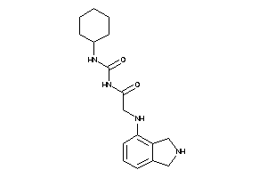 N-(cyclohexylcarbamoyl)-2-(isoindolin-4-ylamino)acetamide