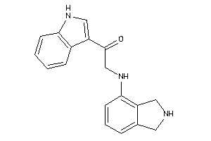 1-(1H-indol-3-yl)-2-(isoindolin-4-ylamino)ethanone