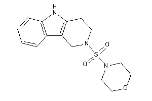 4-(1,3,4,5-tetrahydropyrido[4,3-b]indol-2-ylsulfonyl)morpholine