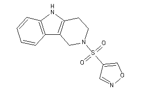 4-(1,3,4,5-tetrahydropyrido[4,3-b]indol-2-ylsulfonyl)isoxazole