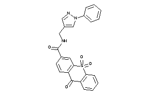 9,10,10-triketo-N-[(1-phenylpyrazol-4-yl)methyl]thioxanthene-3-carboxamide