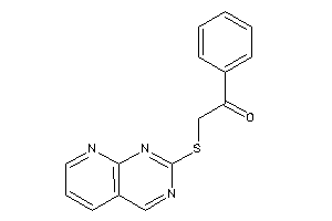 Image of 1-phenyl-2-(pyrido[2,3-d]pyrimidin-2-ylthio)ethanone