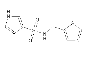 N-(thiazol-5-ylmethyl)-1H-pyrrole-3-sulfonamide