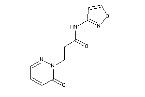 N-isoxazol-3-yl-3-(6-ketopyridazin-1-yl)propionamide