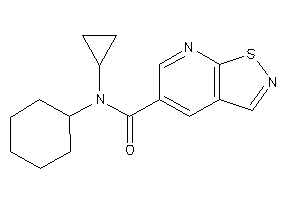 N-cyclohexyl-N-cyclopropyl-isothiazolo[5,4-b]pyridine-5-carboxamide