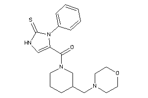 [3-(morpholinomethyl)piperidino]-(3-phenyl-2-thioxo-4-imidazolin-4-yl)methanone