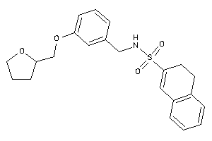 N-[3-(tetrahydrofurfuryloxy)benzyl]-3,4-dihydronaphthalene-2-sulfonamide